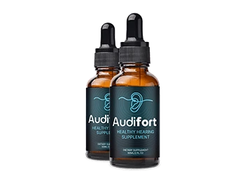 Two Audifort bottles